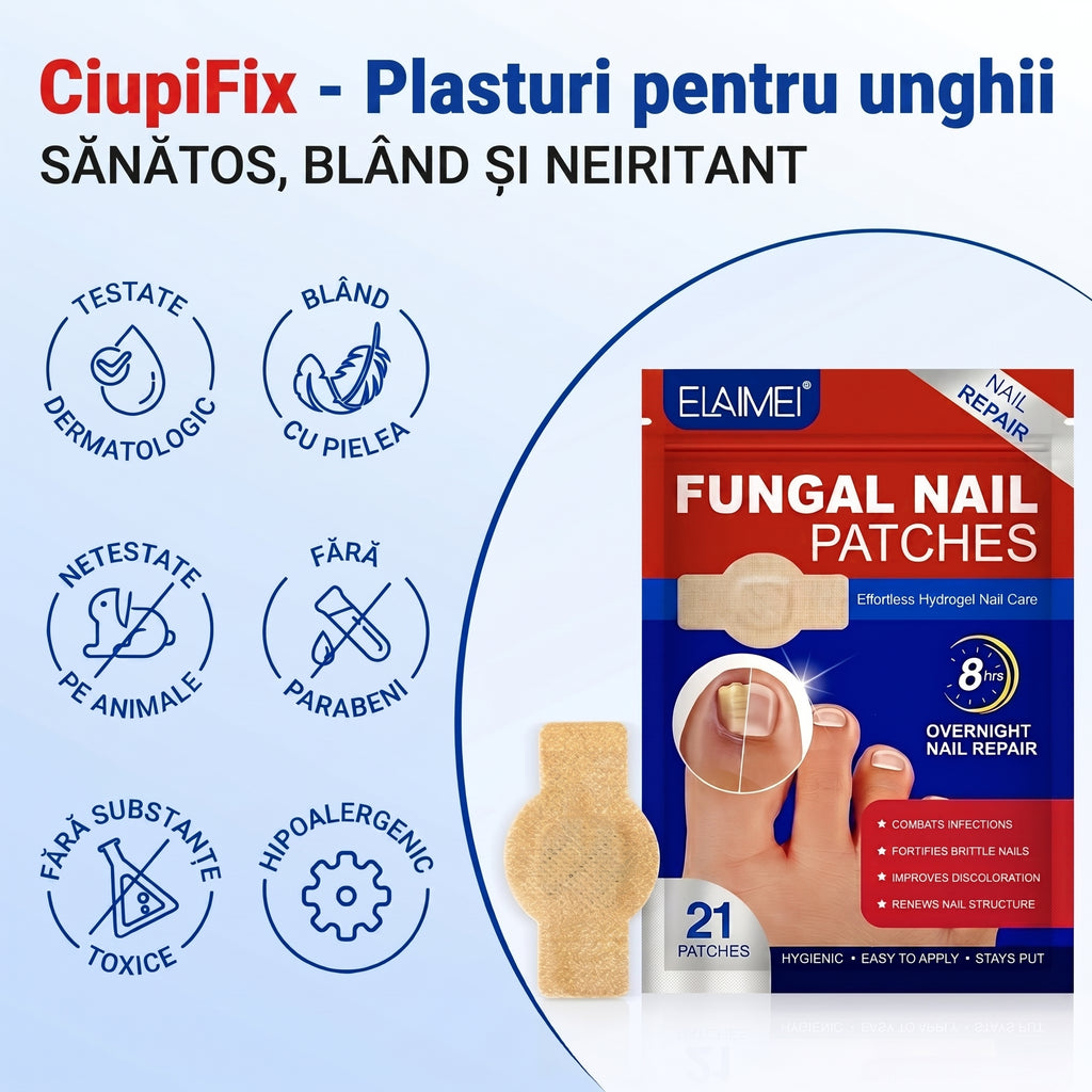CiupiFix - Plasturi Anti Ciuperca